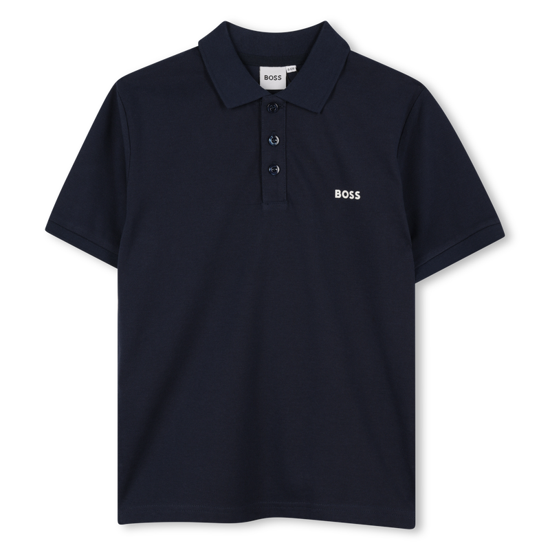 Polo avec logo BOSS 
                    GARCON
