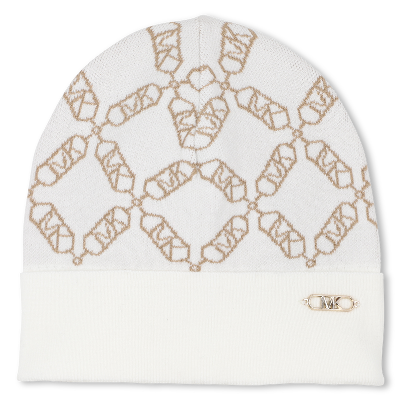 Bonnet en tricot avec jacquard MICHAEL KORS 
                        FILLE