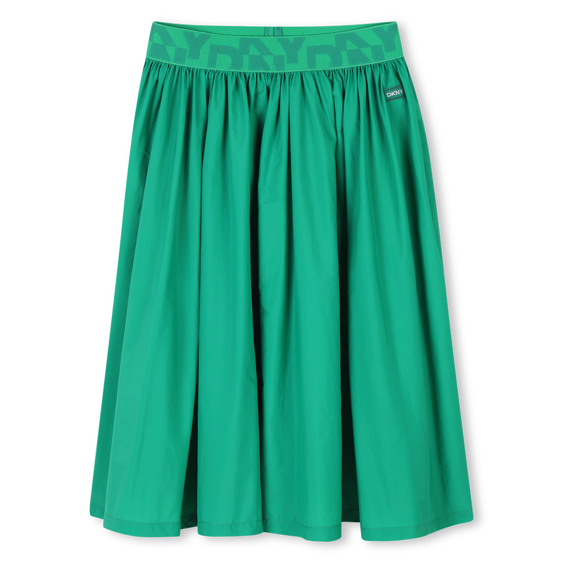 Jupe midi &agrave; taille &eacute;lastiqu&eacute;e DKNY 
                        FILLE