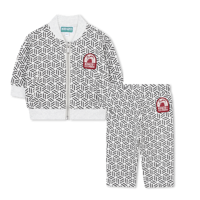 Ensemble cardigan et pantalon KENZO KIDS GARCON