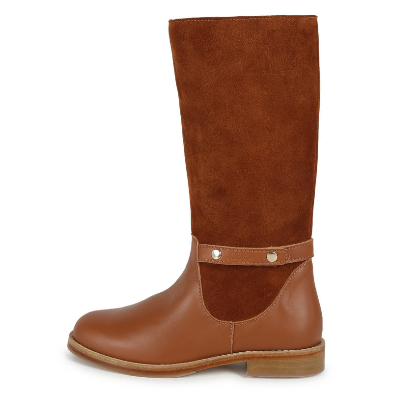 Bottes bi-matière CHLOE 
                    FILLE