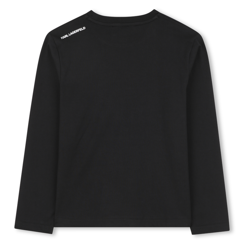 T-shirt &agrave; manches longues KARL LAGERFELD KIDS 
                        GARCON