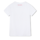 T-shirt orn&eacute; de sequins r&eacute;versibles KARL LAGERFELD KIDS 
                    FILLE