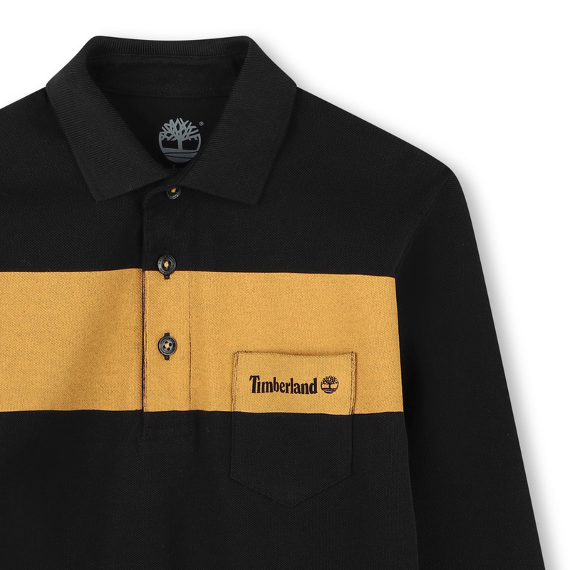 Polo bicolore avec sigle TIMBERLAND 
                    GARCON