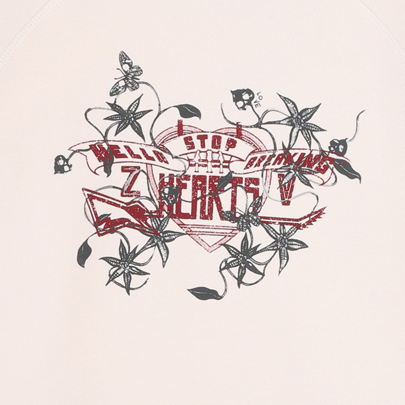 Sweat-shirt en molleton ZADIG & VOLTAIRE 
                        FILLE