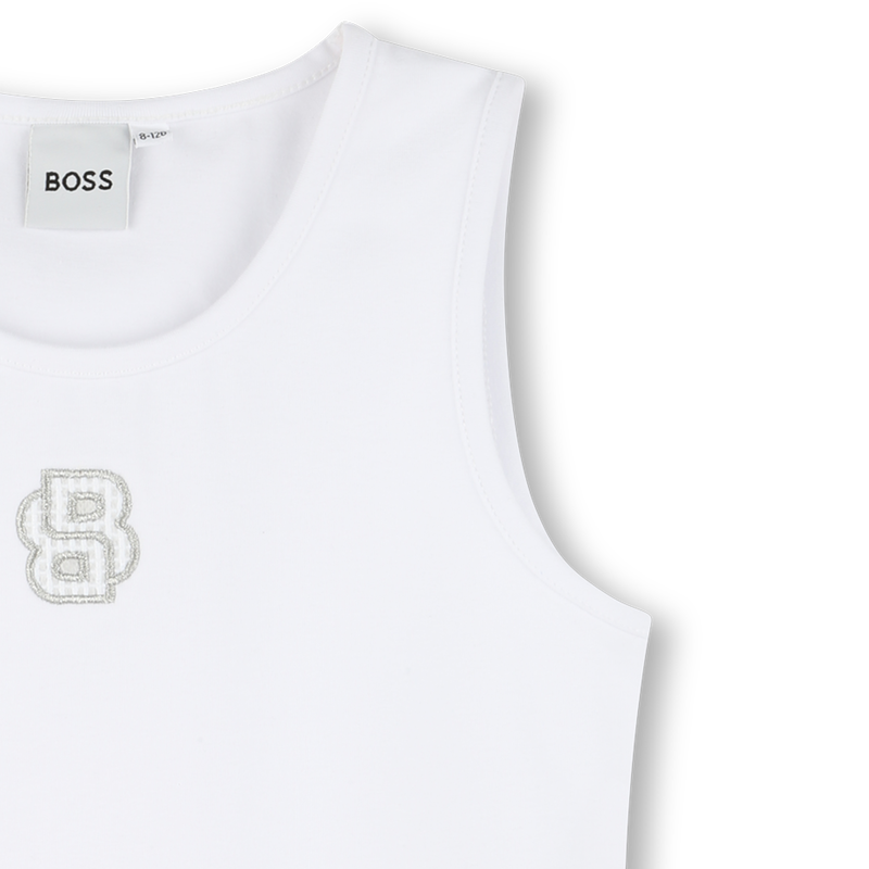Débardeur brodé BOSS 
                    FILLE