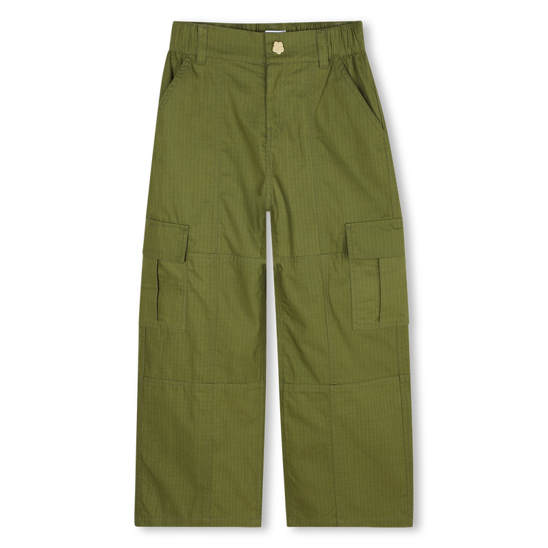 Pantalon en coton KENZO KIDS 
                    FILLE