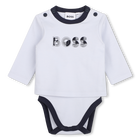 Ensemble body, bavoir et bonnet BOSS 
                    GARCON