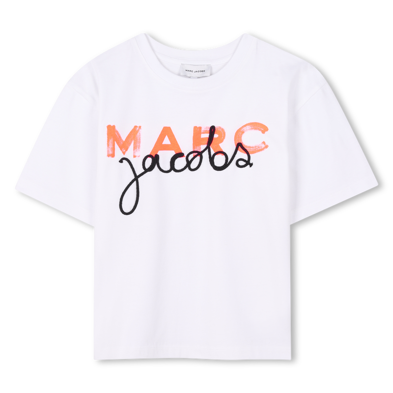 T-shirt à col rond en coton THE MARC JACOBS 
                    GARCON