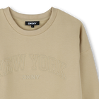 Sweat-shirt coton molletonn&eacute; DKNY 
                    UNISEXE