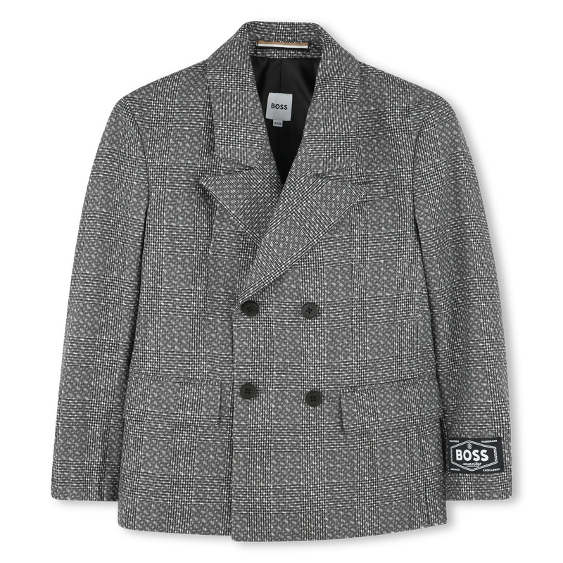 Veste de costume à carreaux BOSS 
                    GARCON