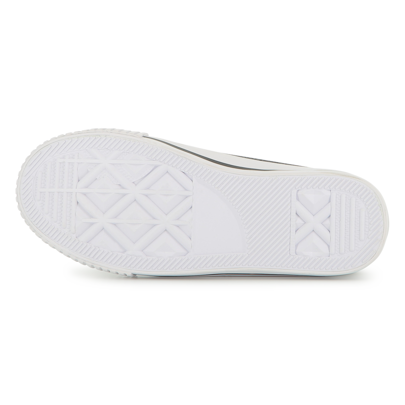 Baskets basses à lacets KARL LAGERFELD KIDS 
                    FILLE