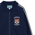Sweat &agrave; capuche zipp&eacute;e KENZO KIDS 
                    UNISEXE