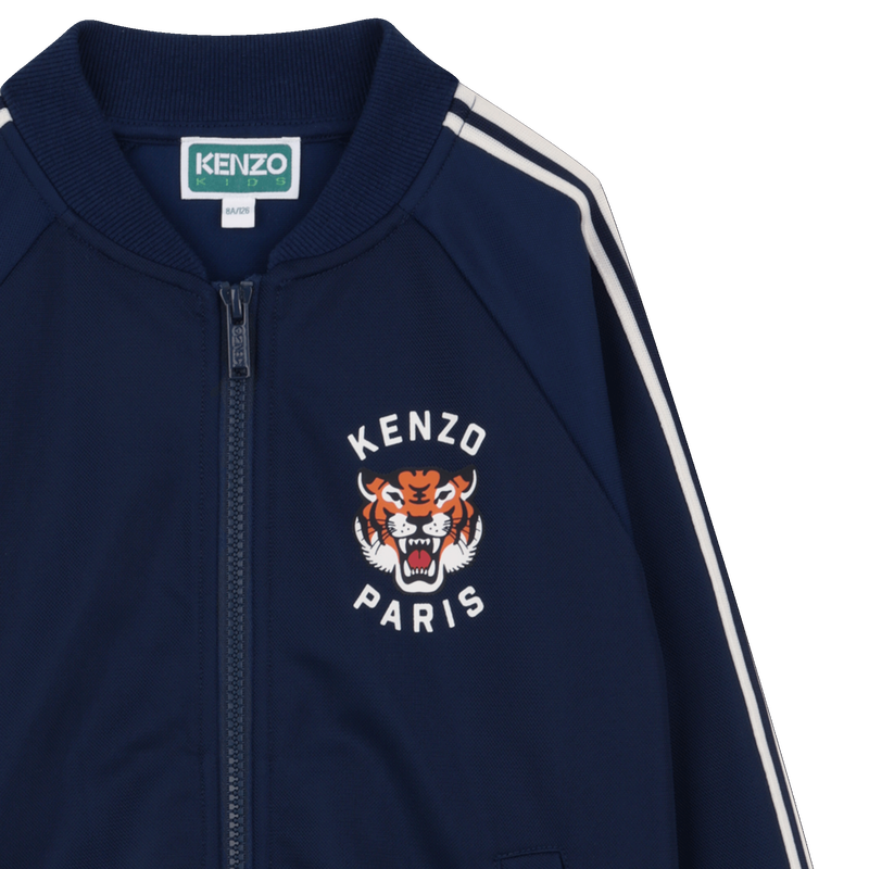SWEAT &Agrave; CAPUCHE ZIPP&Eacute;E KENZO KIDS 
                        UNISEXE