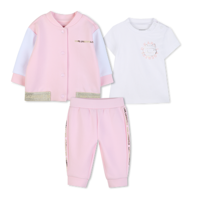 ENSEMBLE DE JOGGING KARL LAGERFELD KIDS FILLE
