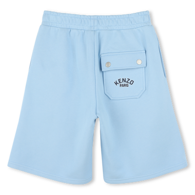 Bermuda en molleton de coton KENZO KIDS GARCON
