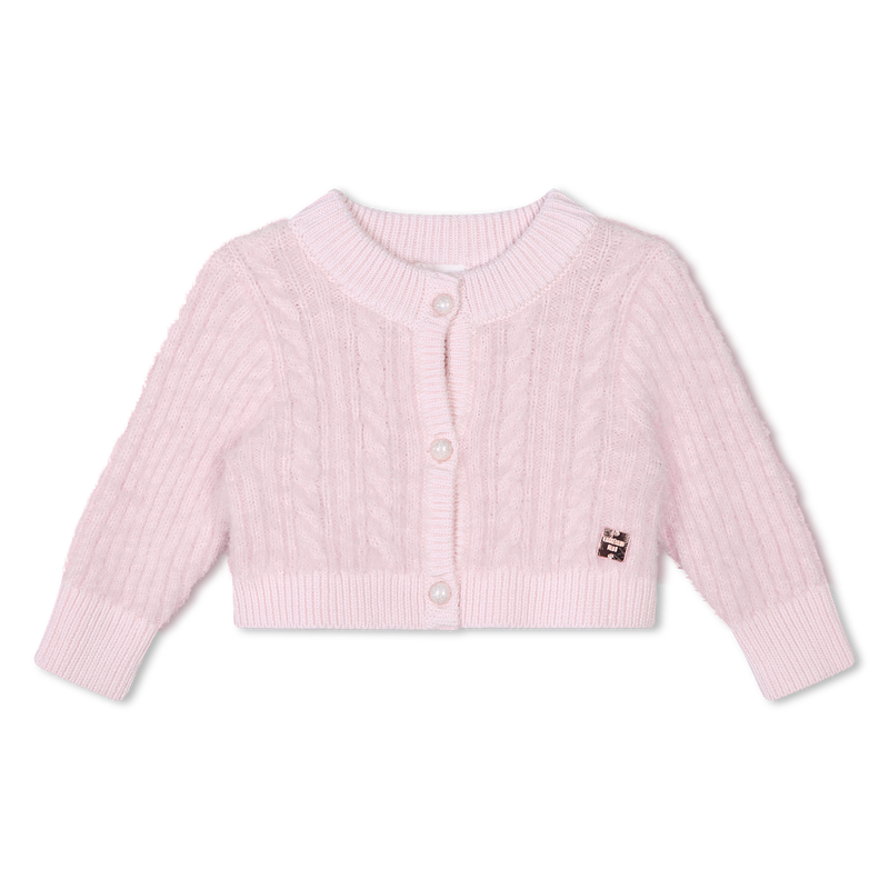 Cardigan en tricot fantaisie CARREMENT BEAU 
                        FILLE