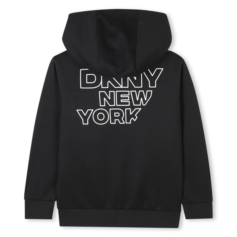 Cardigan zippé à capuche DKNY 
                    UNISEXE