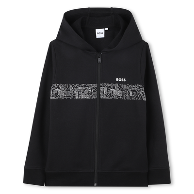 Cardigan &agrave; capuche BOSS GARCON