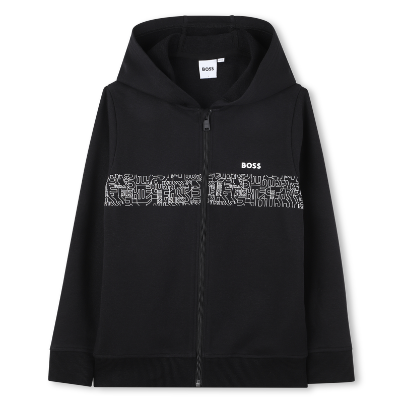 Cardigan &agrave; capuche BOSS 
                        GARCON