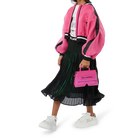 Jupe midi pliss&eacute;e iris&eacute;e KARL LAGERFELD KIDS 
                    FILLE