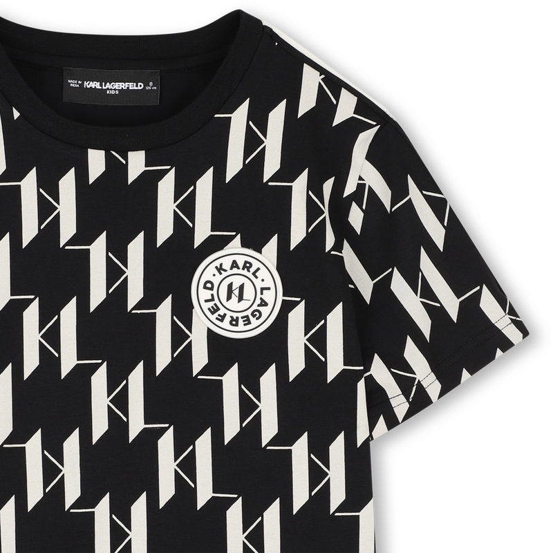 Tee-shirt manches courtes KARL LAGERFELD KIDS 
                        GARCON