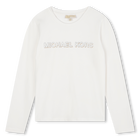 T-shirt &agrave; manches longues MICHAEL KORS 
                    FILLE