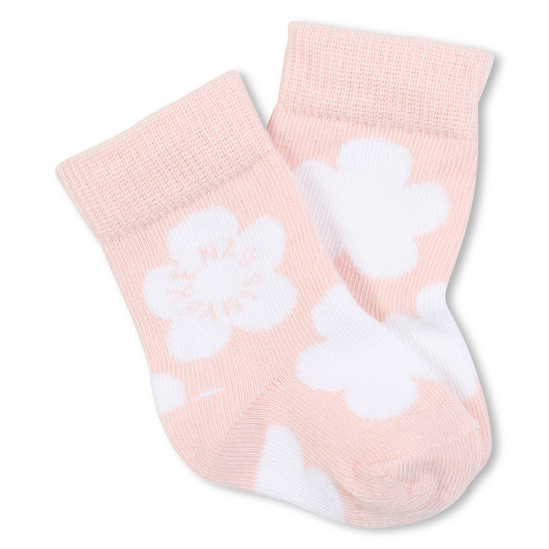 Lot de 2 paires de chaussettes tricot KENZO KIDS 
                    UNISEXE