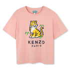 T-shirt &agrave; manches courtes KENZO KIDS 
                    FILLE