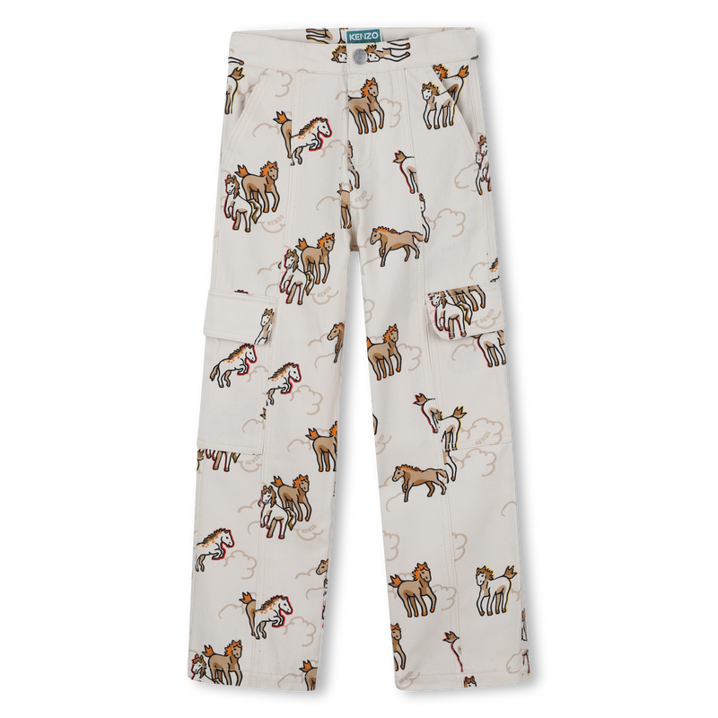 PANTALON COUPE DROITE KENZO KIDS 
                        UNISEXE