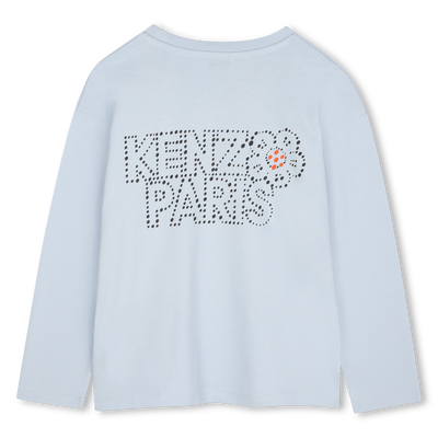 T-shirt &agrave; manches longues KENZO KIDS FILLE