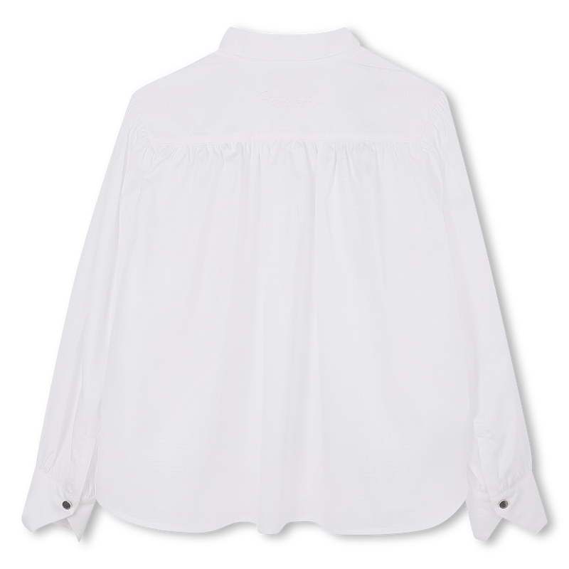 Chemise en coton jacquard GIVENCHY 
                    FILLE