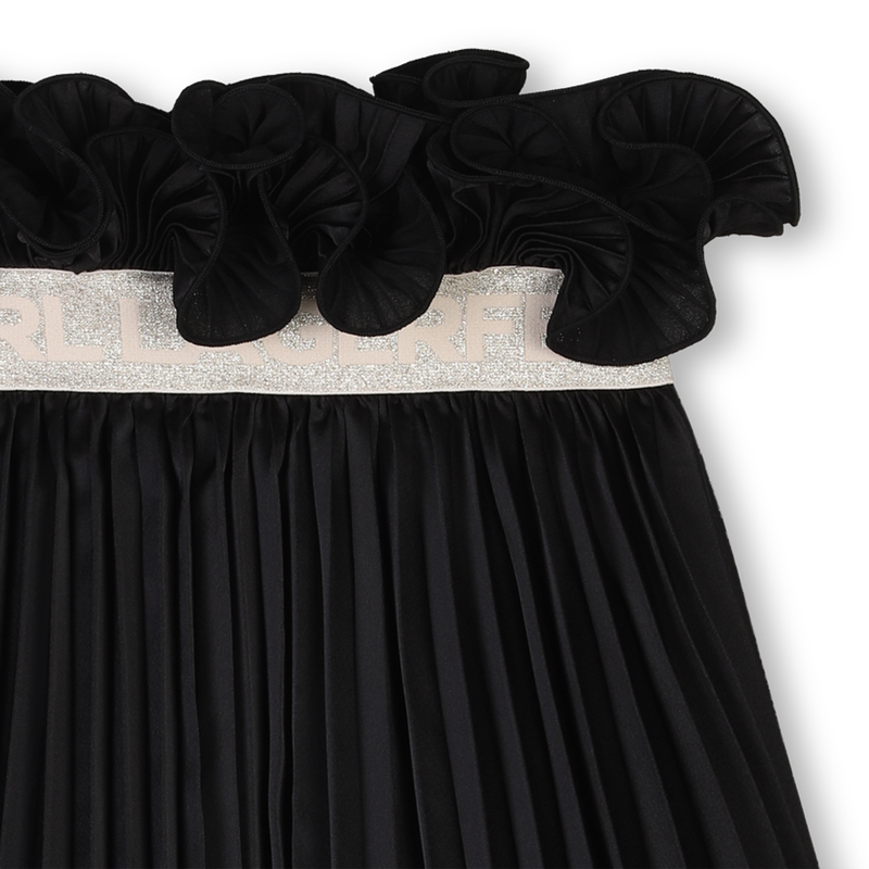 Jupe de cérémonie plissée KARL LAGERFELD KIDS 
                    FILLE