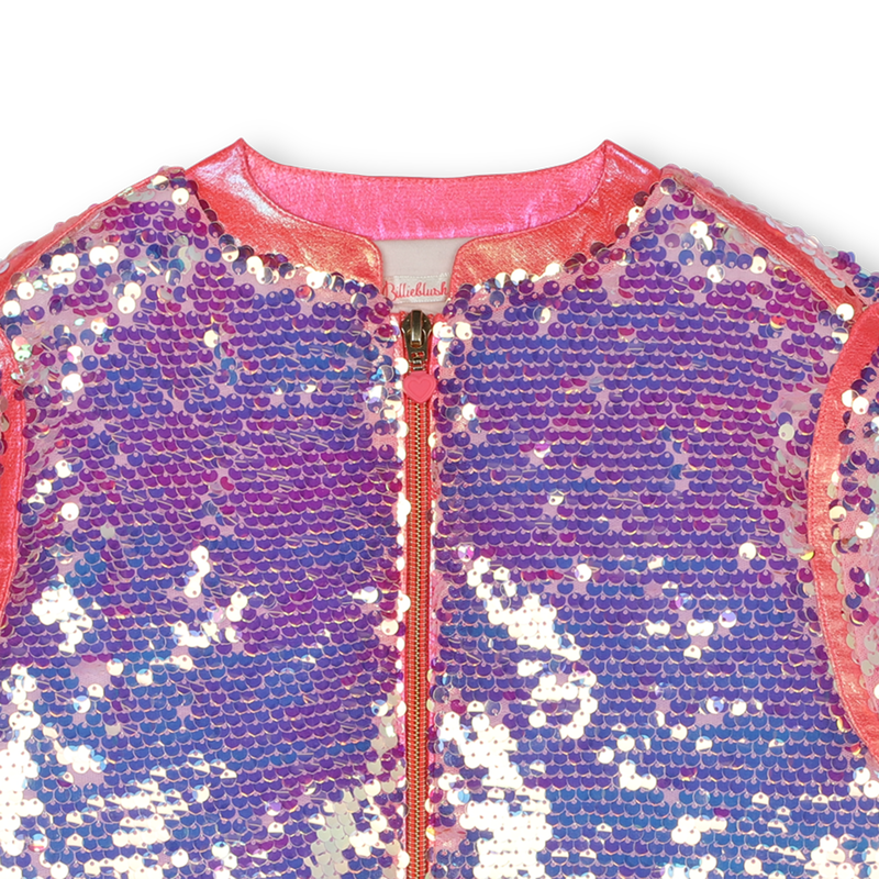 Blouson doublé orné de sequins BILLIEBLUSH 
                    FILLE