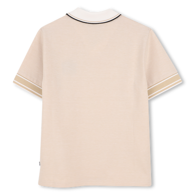 POLO MANCHES COURTES BOSS GARCON