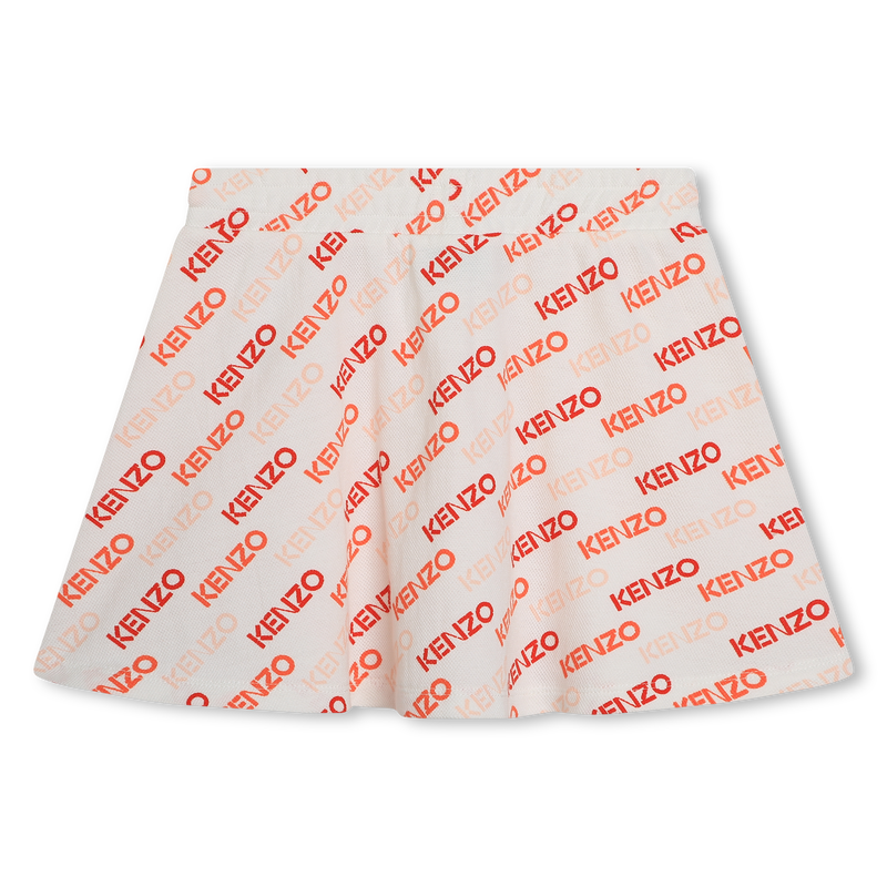 Jupe imprimée en maille piquée KENZO KIDS 
                    FILLE