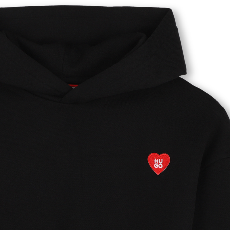 Sweat-shirt &agrave; capuche Hugo 
                        FILLE