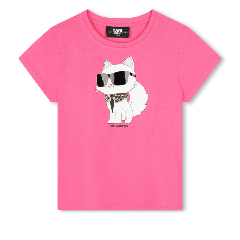 T-shirt à manches courtes KARL LAGERFELD KIDS 
                    FILLE