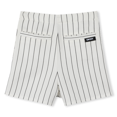 Jupe-short &agrave; rayures DKNY FILLE