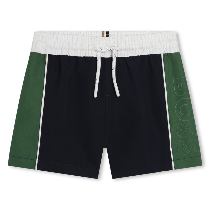 Short de bain bandes latérales BOSS 
                    GARCON