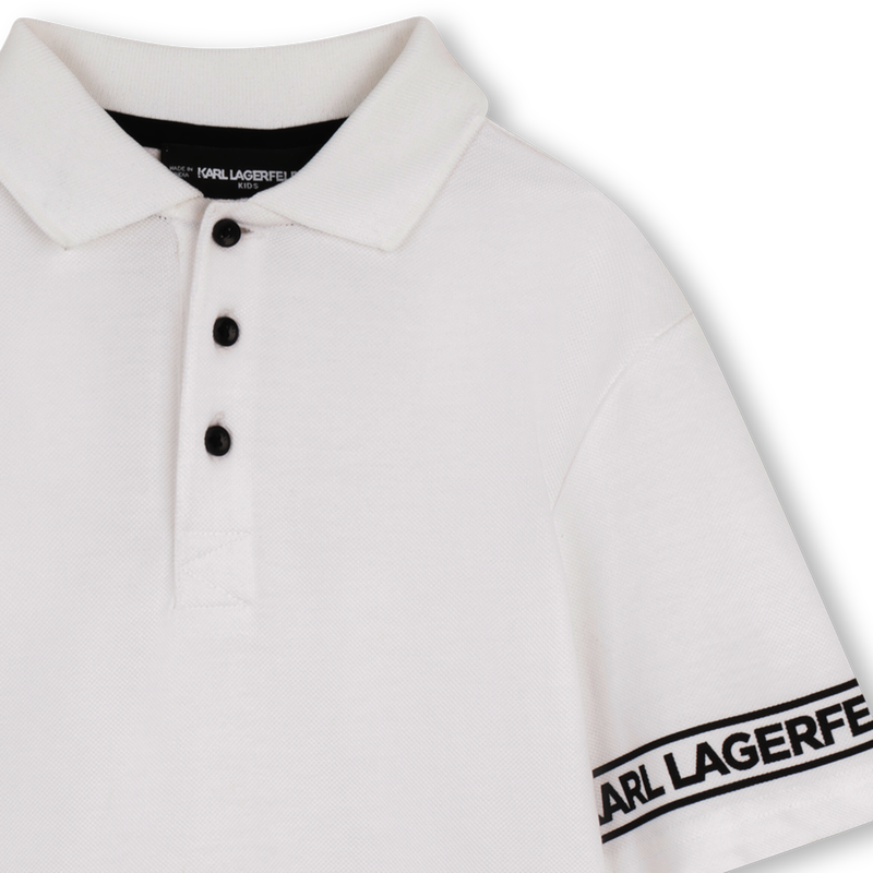 POLO MANCHES COURTES KARL LAGERFELD KIDS 
                        GARCON