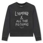 Sweat-shirt en molleton ZADIG VOLTAIRE 
                    FILLE
