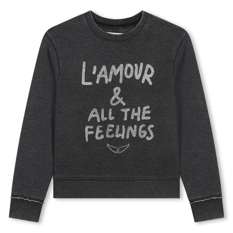 Sweat-shirt en molleton ZADIG VOLTAIRE 
                        FILLE