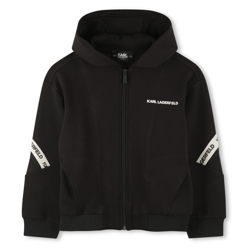 Cardigan &agrave; capuche KARL LAGERFELD KIDS 
                        GARCON