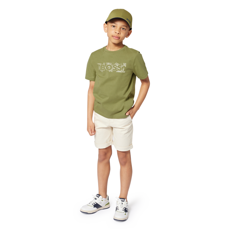 Bermuda chino doubl&eacute; BOSS 
                        GARCON
