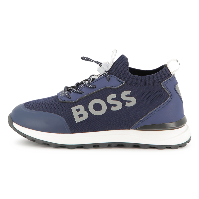 Baskets avec lacets &eacute;lastiqu&eacute;s BOSS 
                        GARCON