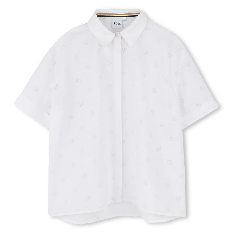 Chemise à manches courtes BOSS 
                    FILLE