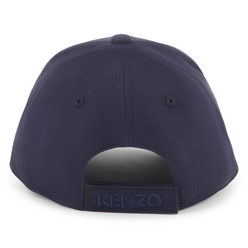 Casquette brod&eacute;e en coton KENZO KIDS 
                        UNISEXE