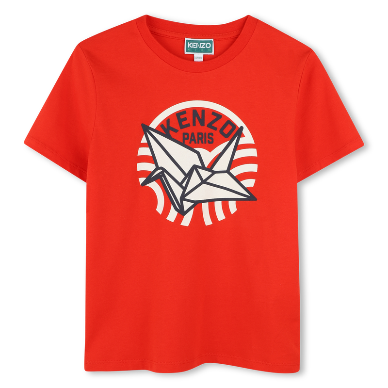 T-shirt manches courtes coton KENZO KIDS 
                        UNISEXE