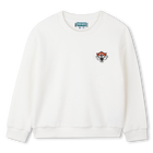 Sweat en molleton aspect bouclettes KENZO KIDS 
                    GARCON